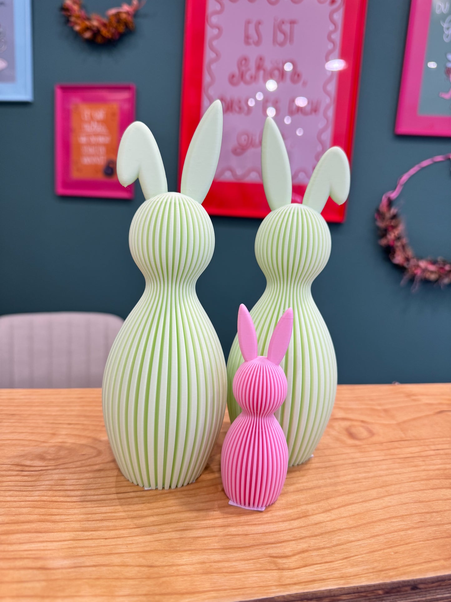 Kleiner Deko-Hase Nami – 3D-Druck im modernen Japandi Stil