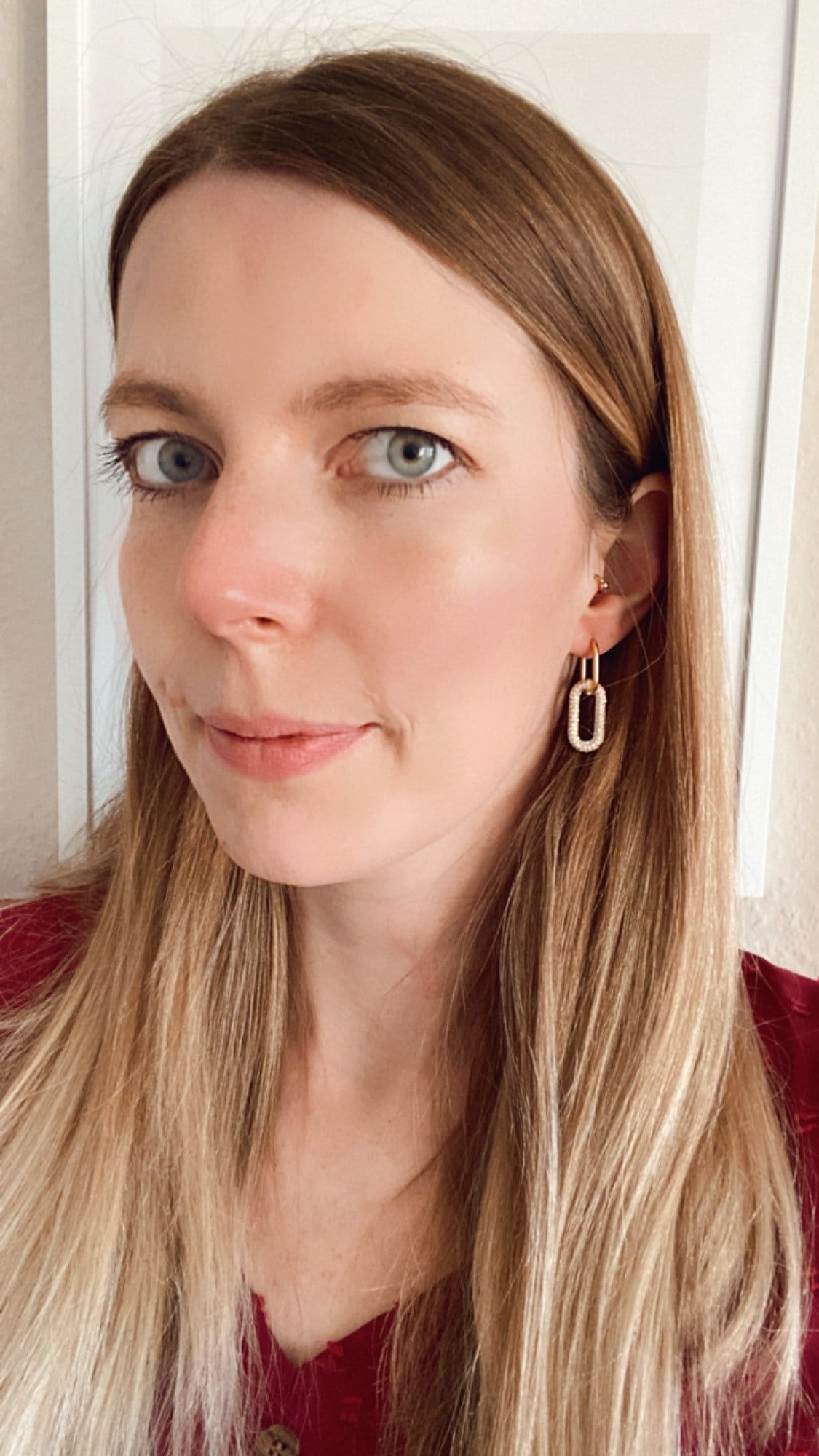 Herz Zirkonia Glitzer Ohrringe gold / silber - Feenmanufaktur