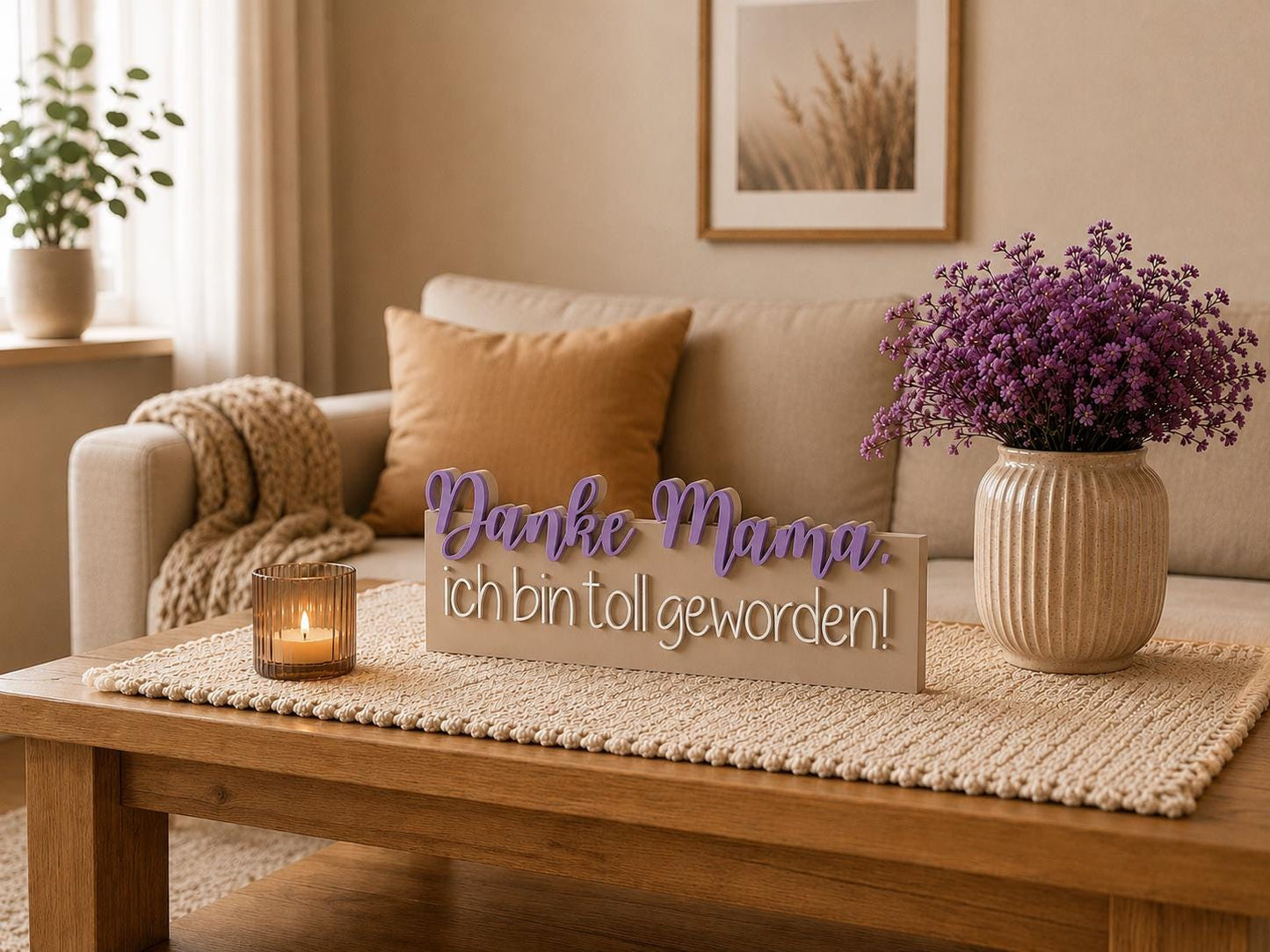 3MF | 3D Druckdatei Danke Mama, ich bin toll geworden! – Geschenk Deko mit kommerzieller Nutzung