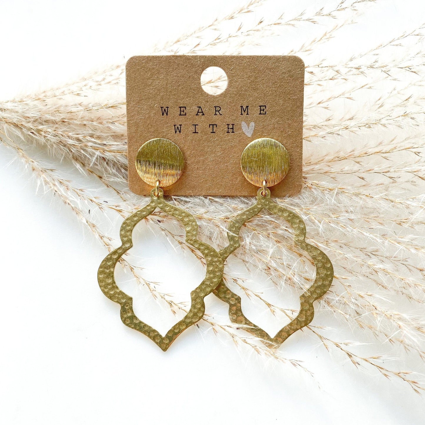 Marokkanische Ohrringe in gold - Feenmanufaktur