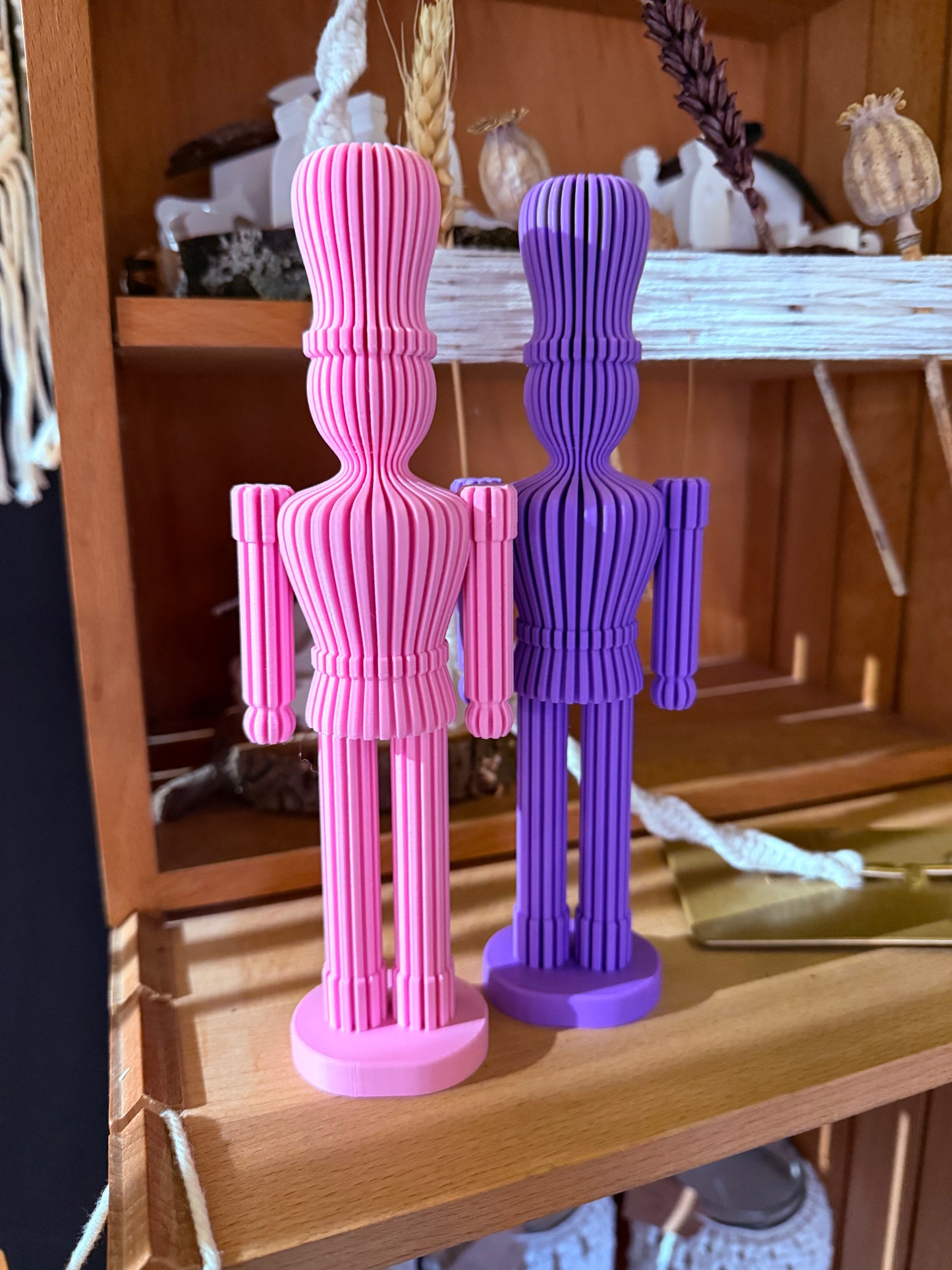 3D-gedruckter Nussknacker im Japandi-Stil – modern, minimalistisch & absolut einzigartig