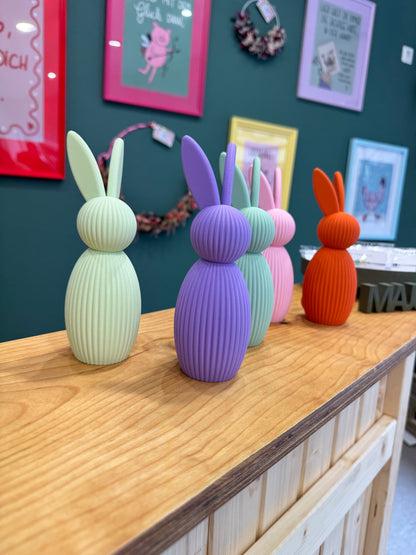 Großer XXL 25cm Deko-Hase Sora – 3D-Druck im modernen Japandi Stil Ostern
