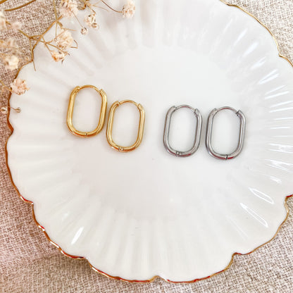 Mix & Match Blumen Ohrringe in gold oder silber