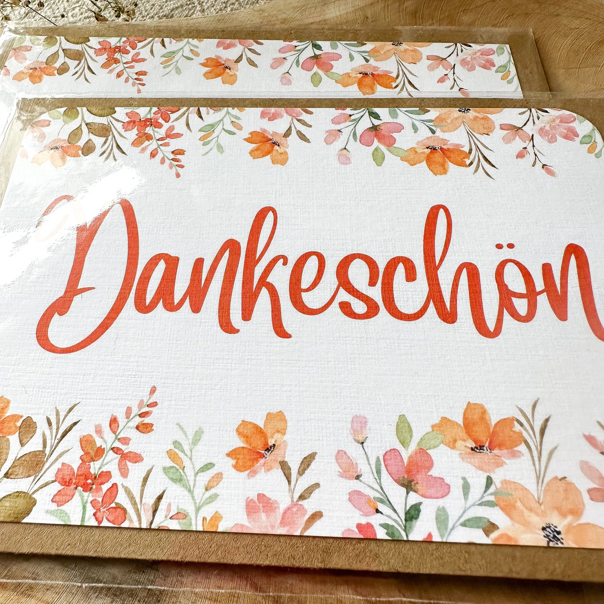 Postkarte "Dankeschön" inkl. Umschlag (A6)
