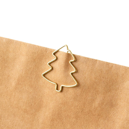 X-mas Clip Tree – Goldene Tannenbaum Büroklammer 30 x 25 mm