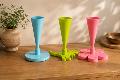 3MF | 3D Druckdatei Schultütenhalter Ständer modern | STL Datei | Einschulung Deko | inkl. Gewerbelizenz - Kinder Schulkind