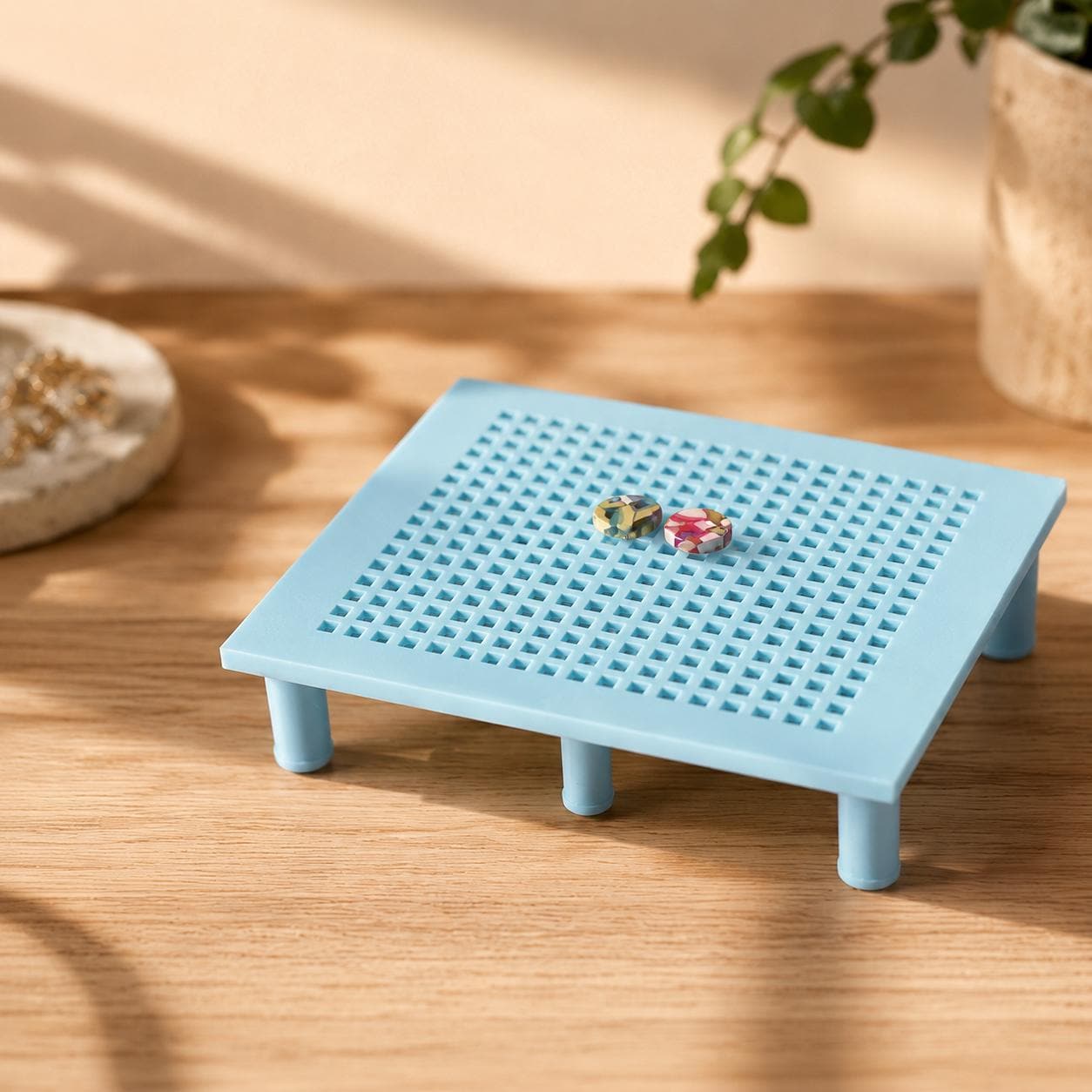 3MF | 3D Datei kleine Werkbank für Schmuckherstellung | Resin Fimo Bastelhilfe Schmuckständer STL Download inkl. Gewerbelizenz