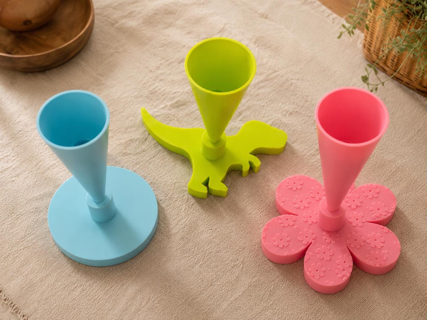 3MF | 3D Druckdatei Schultütenhalter Dinosaurier | STL Datei | Einschulung Deko | inkl. Gewerbelizenz - Schultütenständer Kinder Schulkind