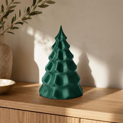 3D Weihnachtsbaum Deko – handgefertigte Tannenbaum-Dekoration groß und klein – festliche, grüne Adventsdeko für Weihnachten als Geschenkidee