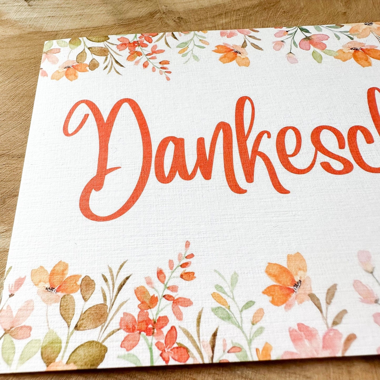 Postkarte "Dankeschön" inkl. Umschlag (A6) - Feenmanufaktur