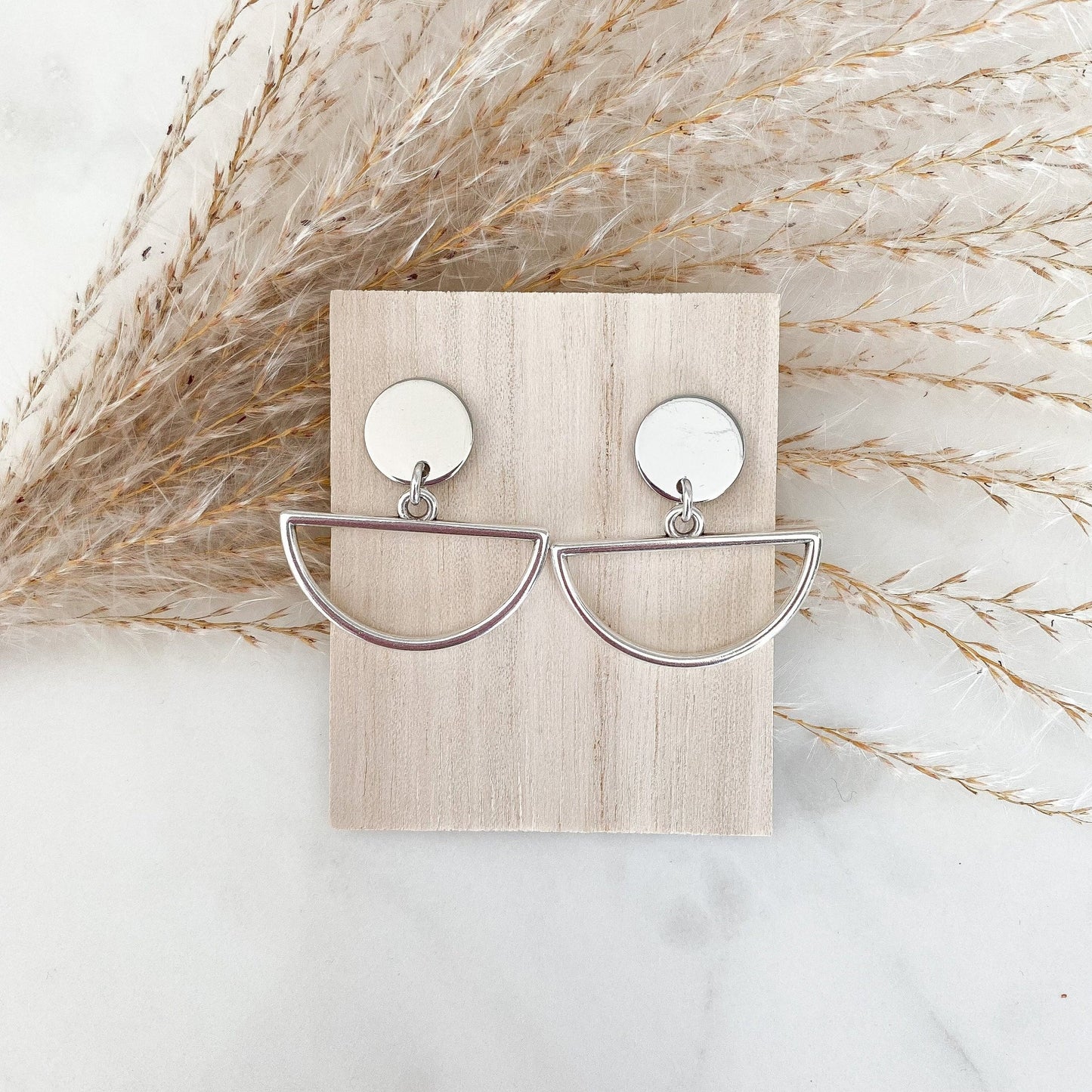Triangel boho Ohrringe gold oder silber - Feenmanufaktur